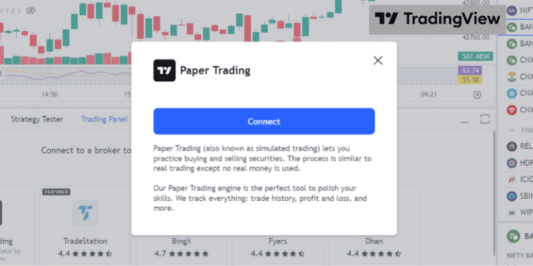 How to Do Paper Trading in TradingView - Review